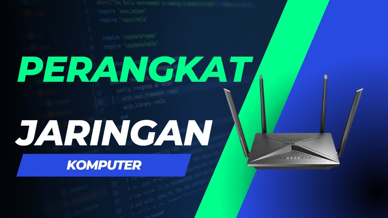 Perangkat Jaringan Komputer - YouTube
