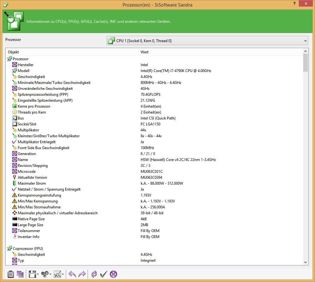 SiSoft Sandra Lite - Systemanalyse- und Benchmark-Programm Download SiSoft Sandra Lite - Systemanalyse- und Benchmark-Programm Download