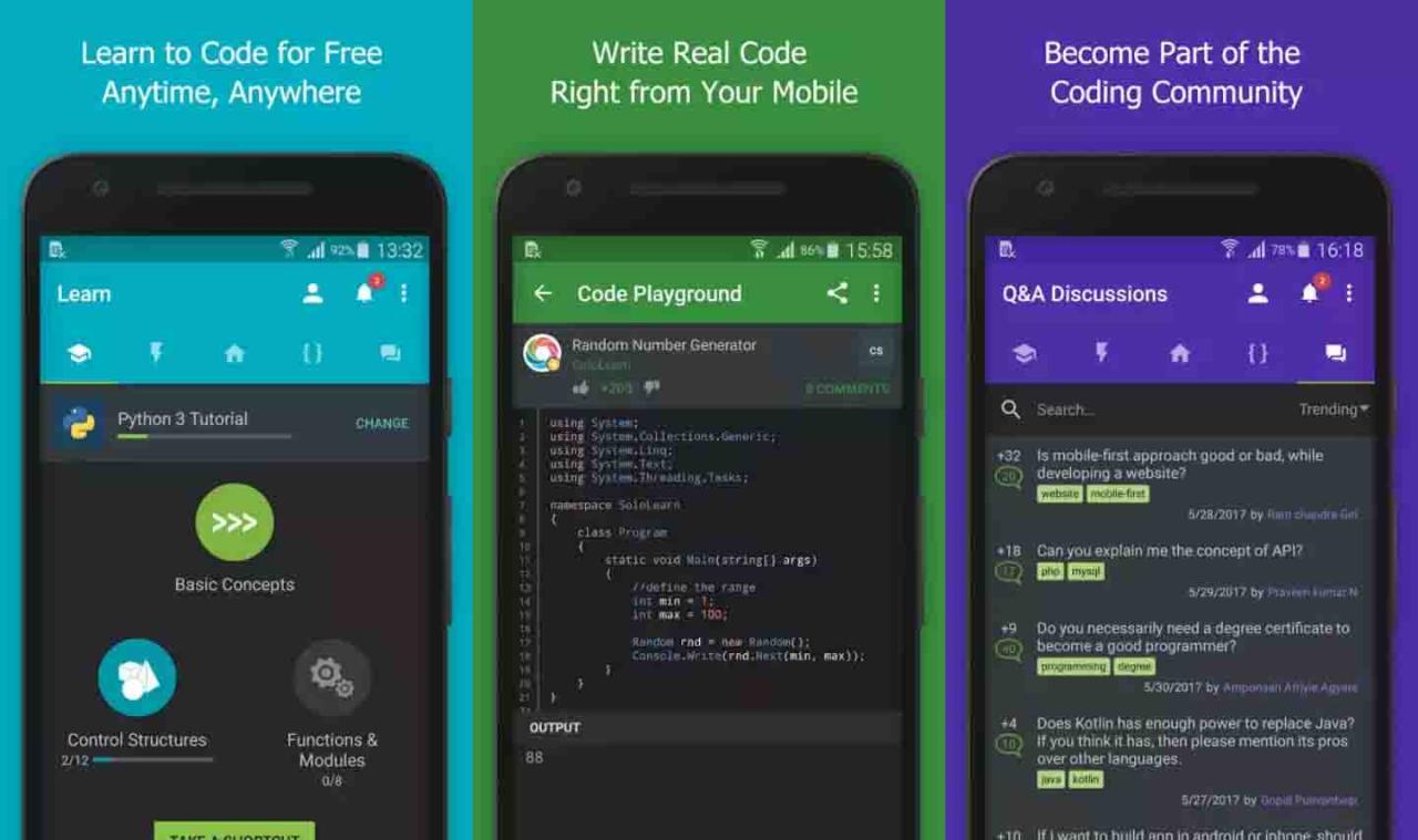 Belajar Coding Melalui HP Andorid - Info Training dan Sertifikasi Belajar Coding Melalui HP Andorid - Info Training dan Sertifikasi