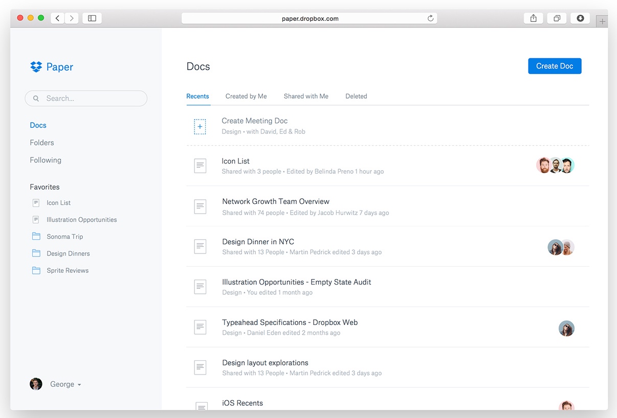 Dropbox Paper Top Tips