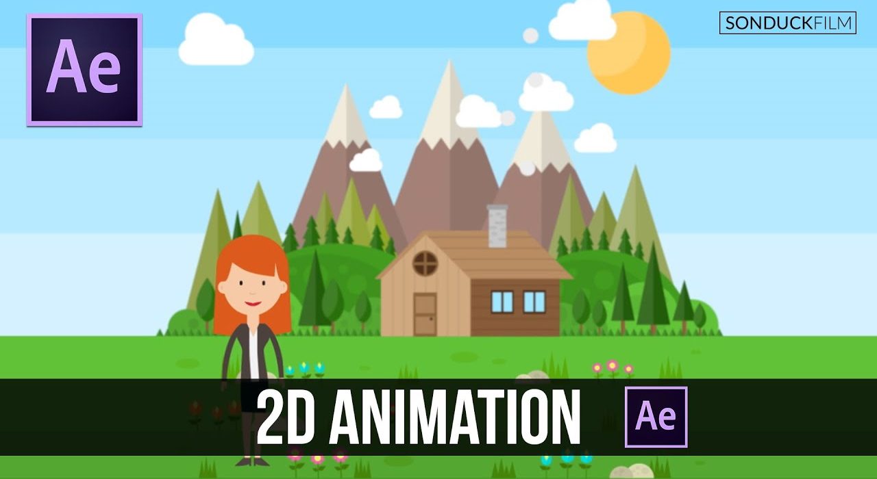 After Effects Tutorial: Easy 2D Animation - YouTube