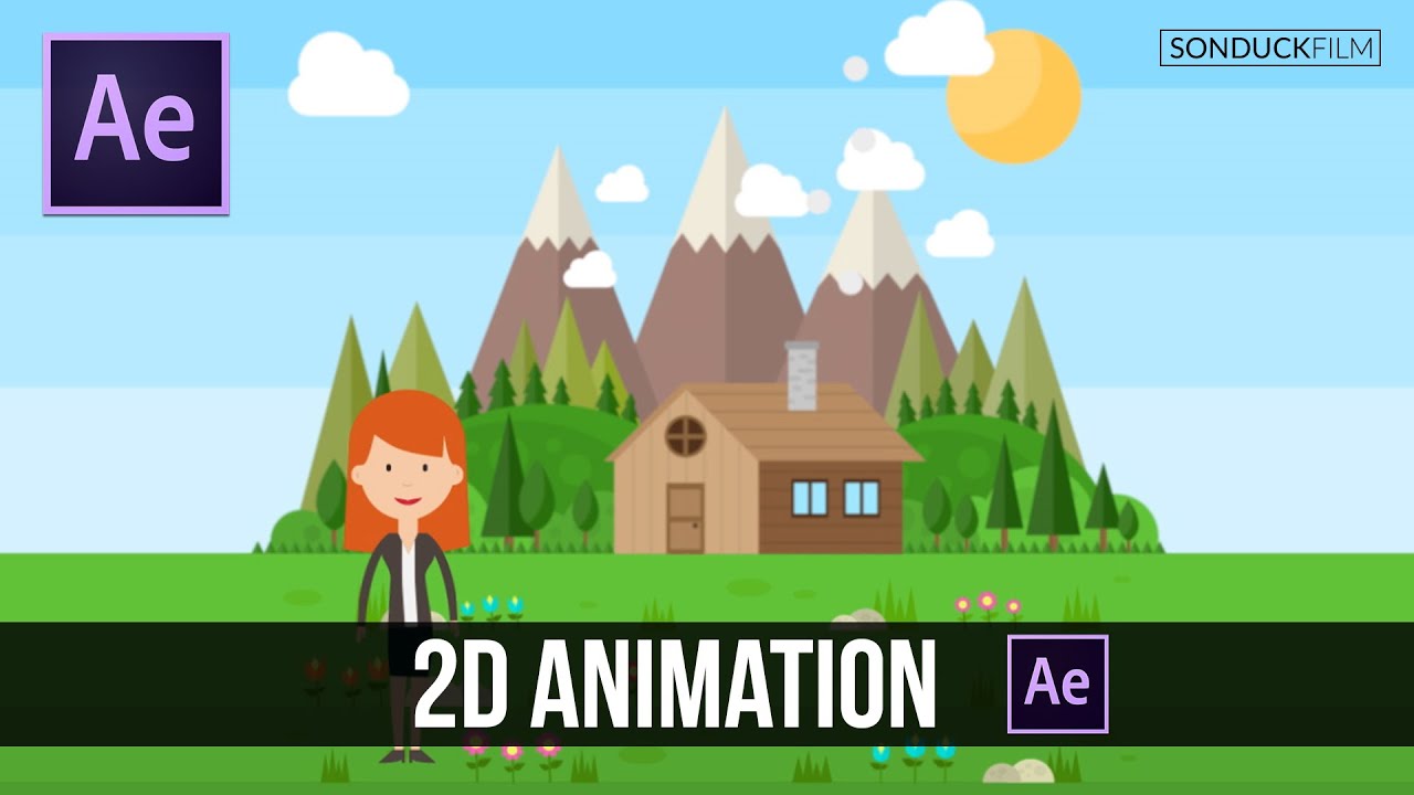 After Effects Tutorial: Easy 2D Animation - YouTube