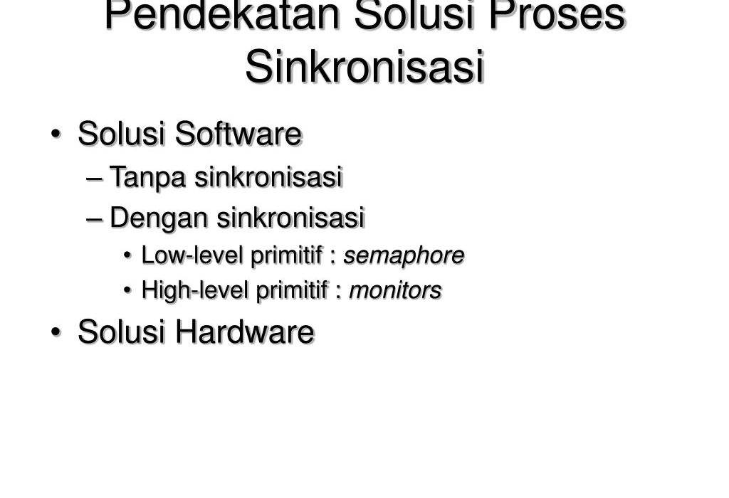 PPT - Proses Sinkronisasi PowerPoint Presentation, free download - ID ...