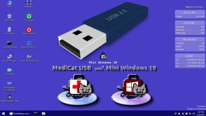 MediCat Mini Windows 10 Bootable USB with Installation Guide and ...