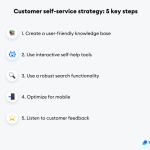 Knowledge base self-service supaya pelanggan bisa bantu diri sendiri