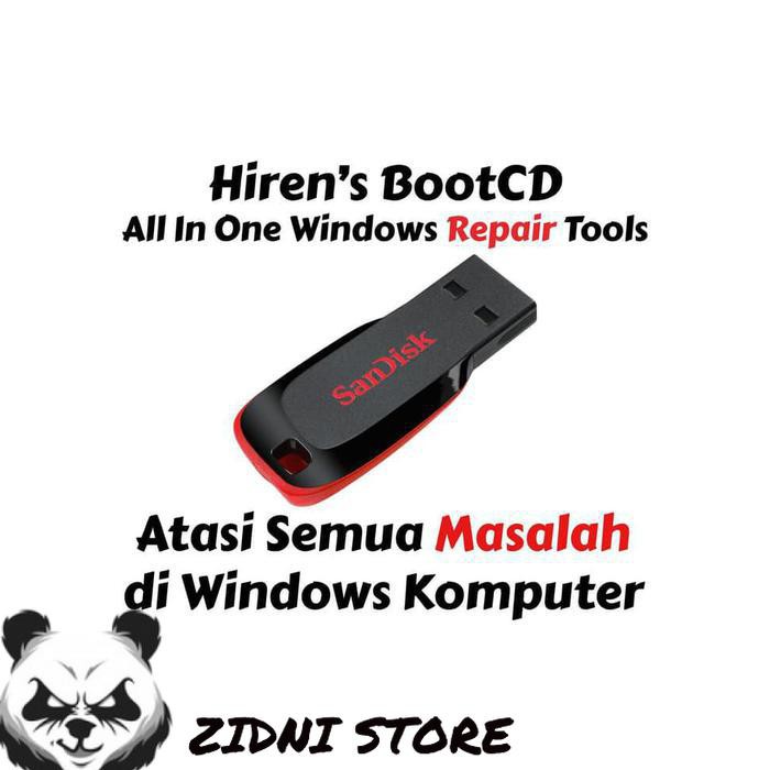 Jual SOFTWARE APLIKASI SWA536 HIREN’S BOOTCD PE X64 TOOL REPARASI ...